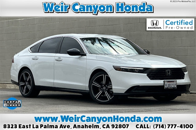 2023 Honda Accord Hybrid Sport