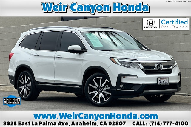 2021 Honda Pilot Touring 8-Passenger