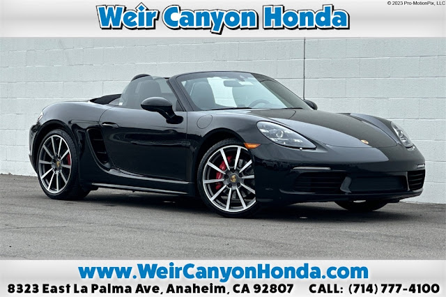 2021 Porsche 718 Boxster S
