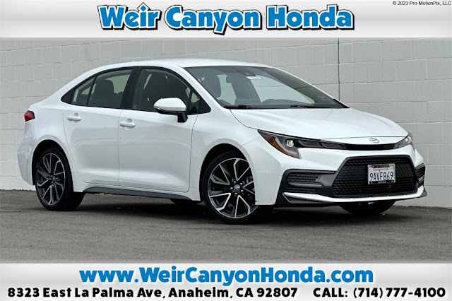 2022 Toyota Corolla SE