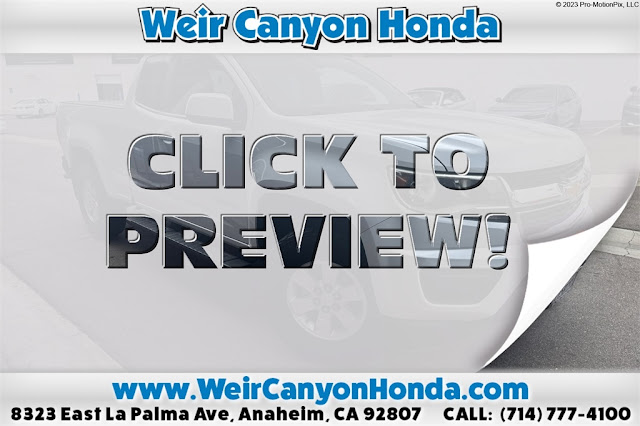 2015 Chevrolet Colorado Work Truck