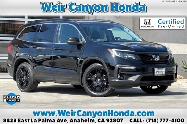2022 Honda Pilot Special Edition