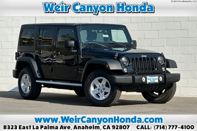 2017 Jeep Wrangler Unlimited Sport