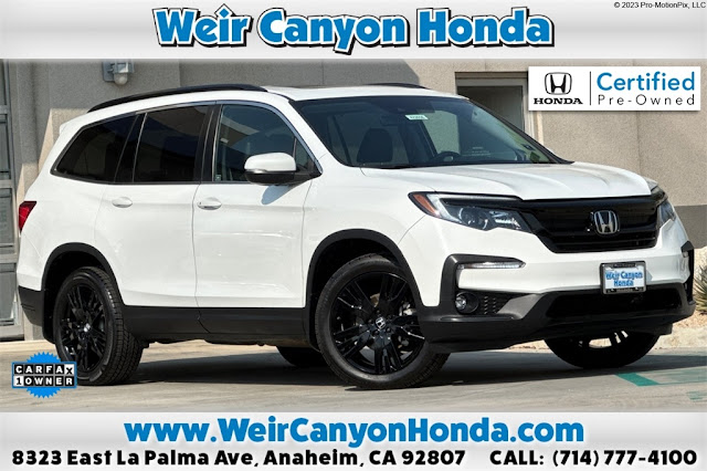 2022 Honda Pilot Special Edition