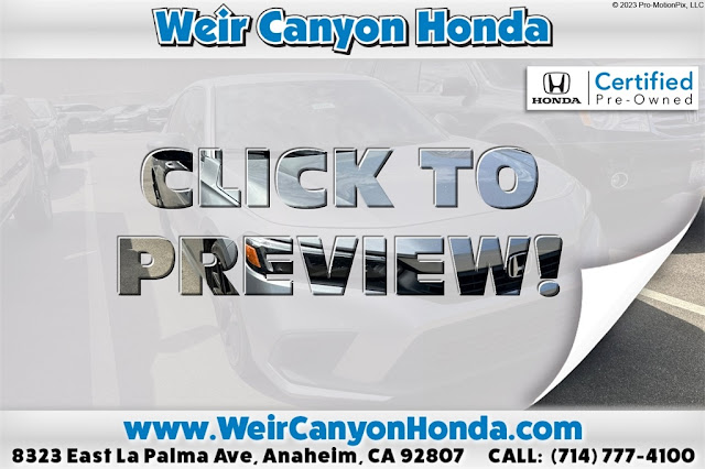 2022 Honda Civic Sport