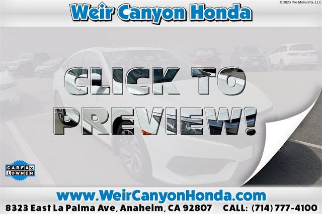 2018 Honda Civic EX