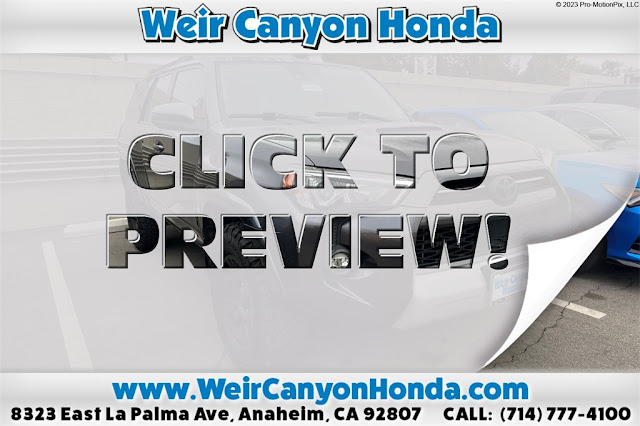 2021 Toyota 4Runner TRD Off-Road