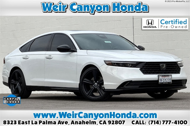 2023 Honda Accord Hybrid Sport-L