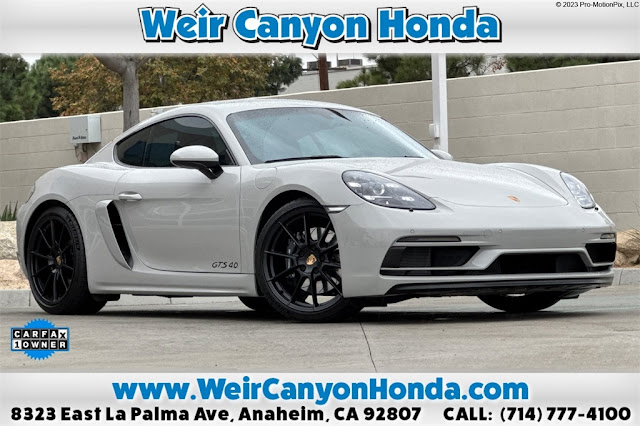 2023 Porsche 718 Cayman GTS