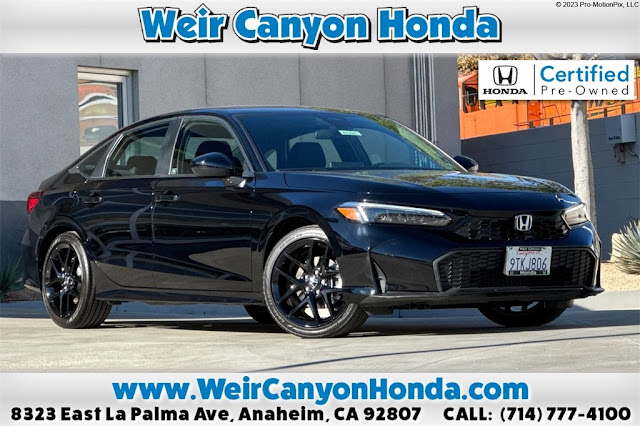 2025 Honda Civic Hybrid Sport