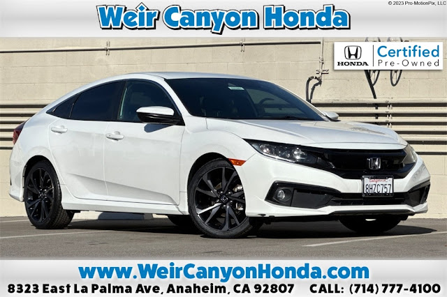 2019 Honda Civic Sport