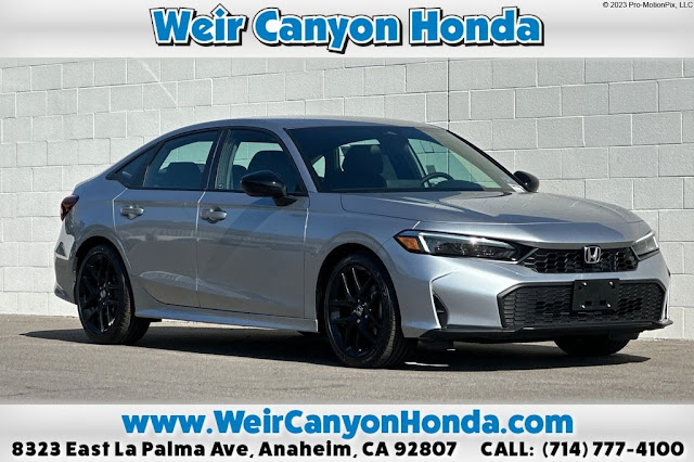 2026 Honda Civic Sport