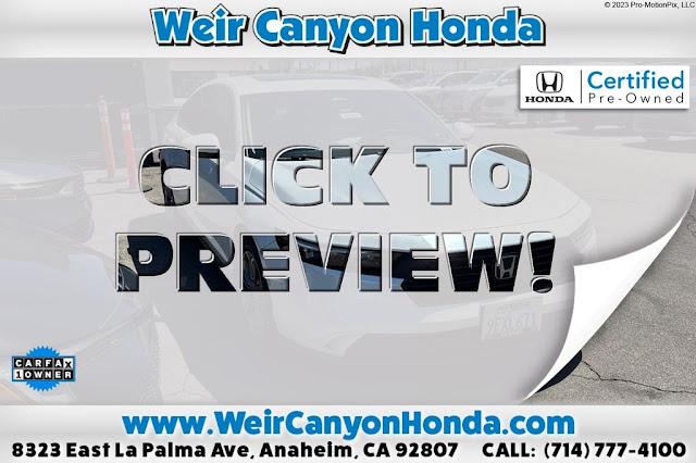 2023 Honda Accord EX