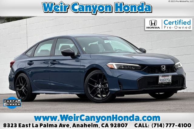 2025 Honda Civic Sport