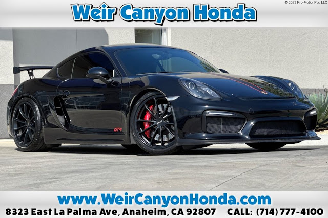 2016 Porsche Cayman GT4