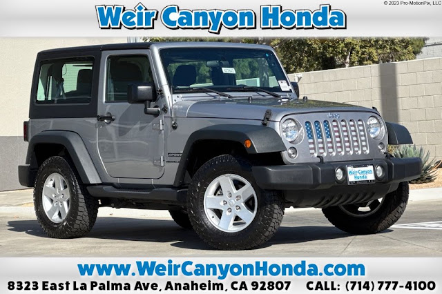 2018 Jeep Wrangler JK Sport