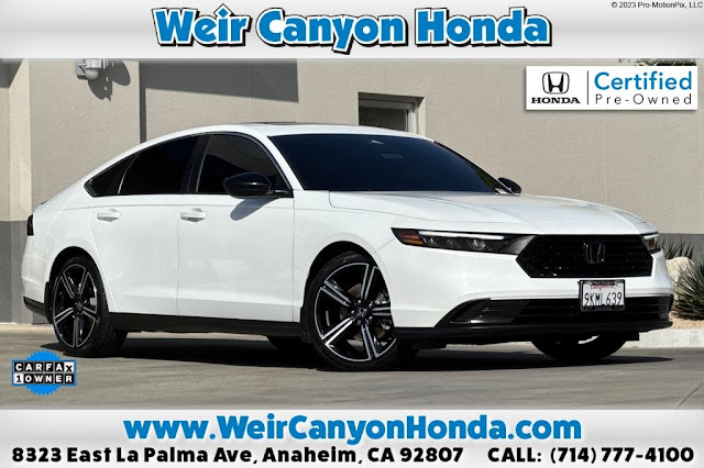 2024 Honda Accord Hybrid Sport