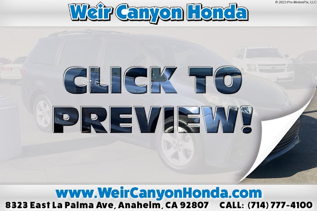 2020 Toyota Sienna LE