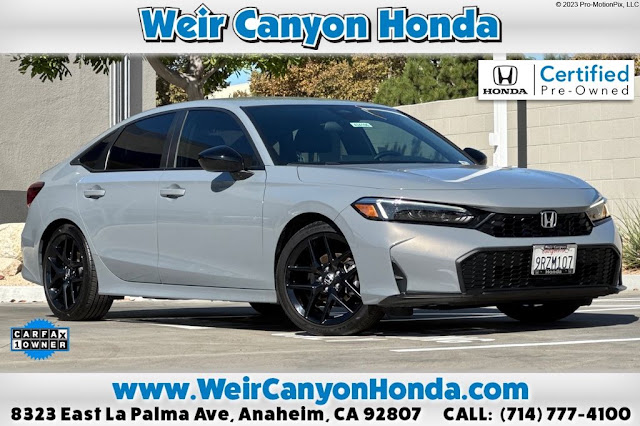 2025 Honda Civic Sport